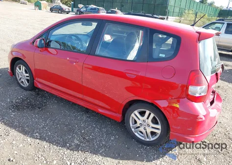 2007 Honda Fit Sport z USA, uszkodzony, nr VIN JHMGD38687S010768